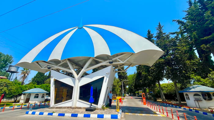 سامانه ثبت پلاک خودرو در دریاکنار